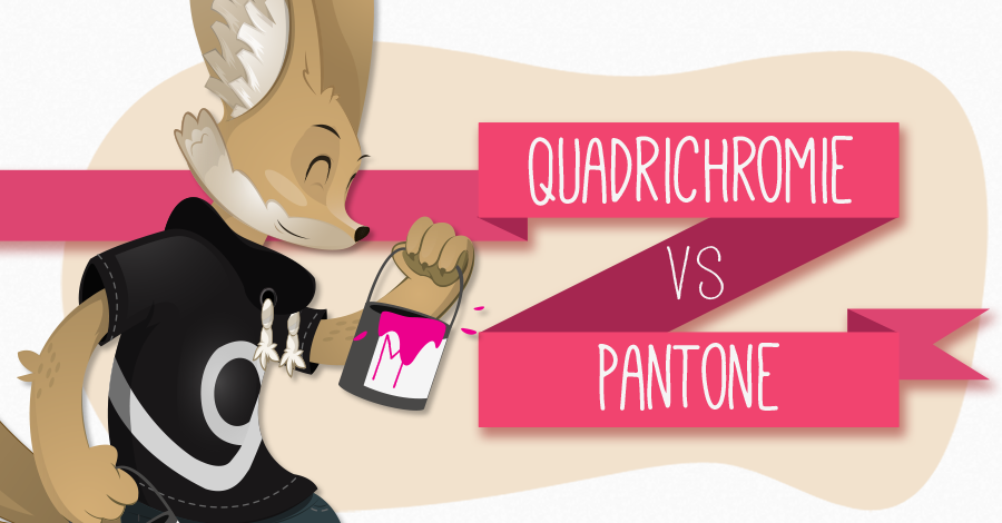 Quadrichromie vs Pantone : comparaison (infographie)