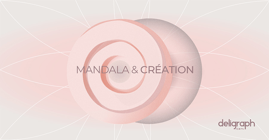 La force créatrice du mandala - studio graphique